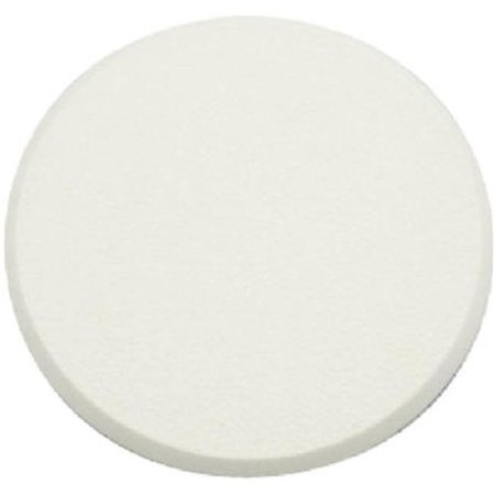 PRIME-LINE Prime Line SCU 9244 5 in. White Textured Round Rigid Vinyl Wall Protector Bumper; Pack Of 12 649333